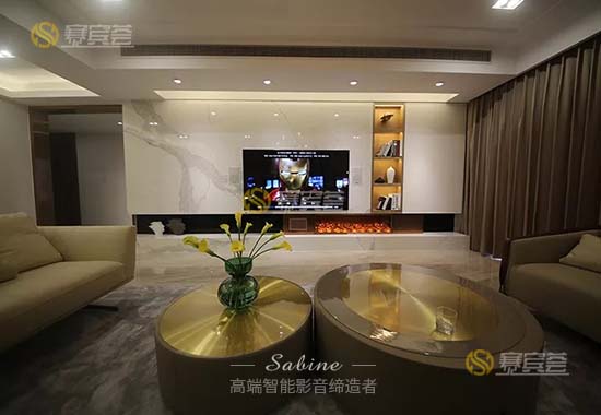 佛山桂城中海千燈湖一號(hào)客廳影院